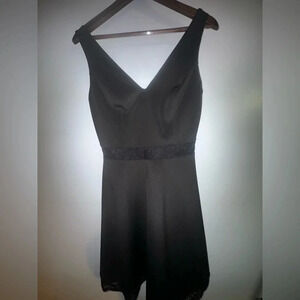 Women’s Guess Little Black Dress with Lace details size‎ 8